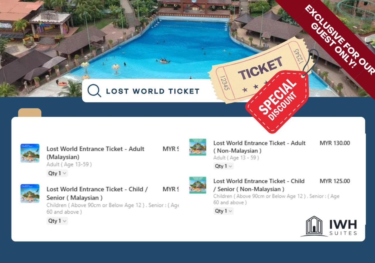 Ipoh Sunway Onsen Suites And Tambun Guesthouse , 3-14Pax 2Parking By Iwh Экстерьер фото